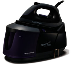 MORPHY RICHARDS  Power Steam Elite 332001 Steam Generator Iron - Black & Purple